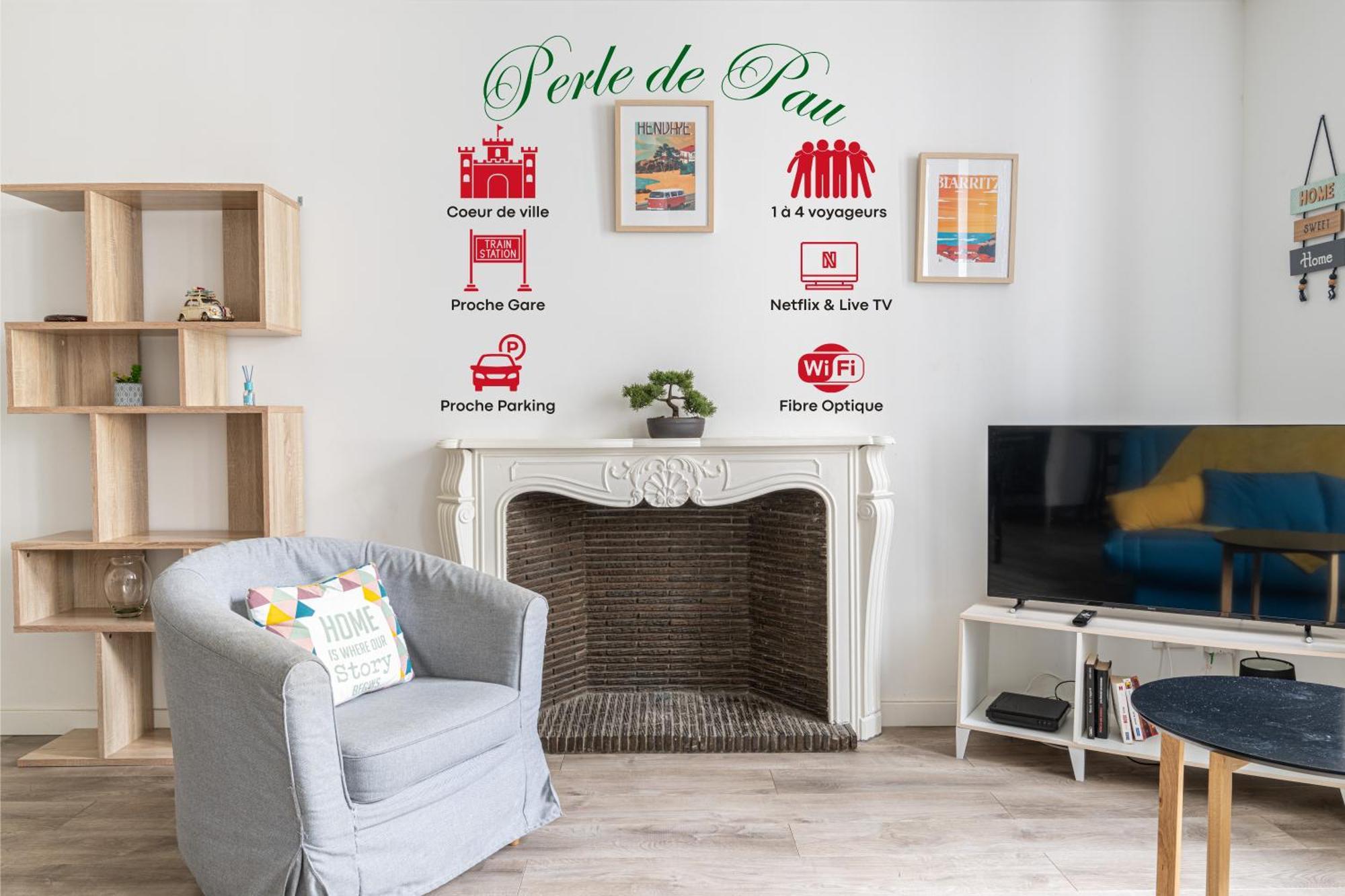 Apartamento La Perle De Pau Exterior foto